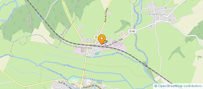 localisation de l'entreprise SCI CINI FRERES  JUSSEY