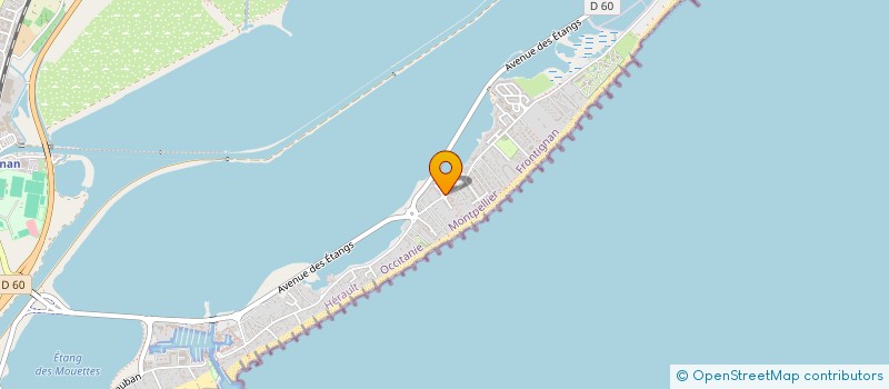 localisation de l'entreprise SCI CINIER 14 JUILLET à FRONTIGNAN