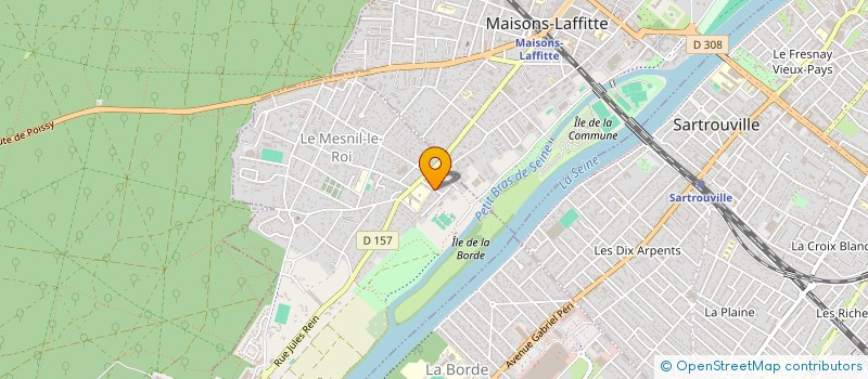 localisation de l'entreprise SCI CINOTTO - DU CLOS DE LA SALLE  LE MESNIL-LE-ROI