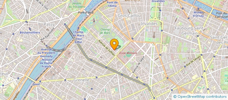 localisation de l'entreprise SCI CINQ CYGNES  PARIS