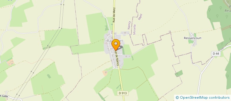 localisation de l'entreprise SCI CINQ DES  CHENICOURT