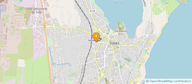 localisation de l'entreprise SCI CINQ M  ISTRES