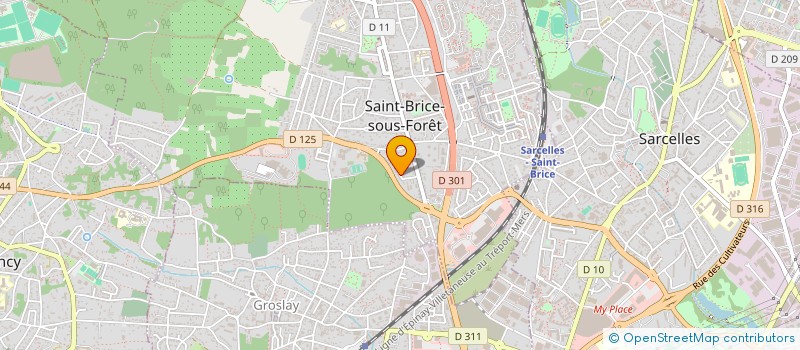 localisation de l'entreprise SCI CINQOR à LEVALLOIS-PERRET