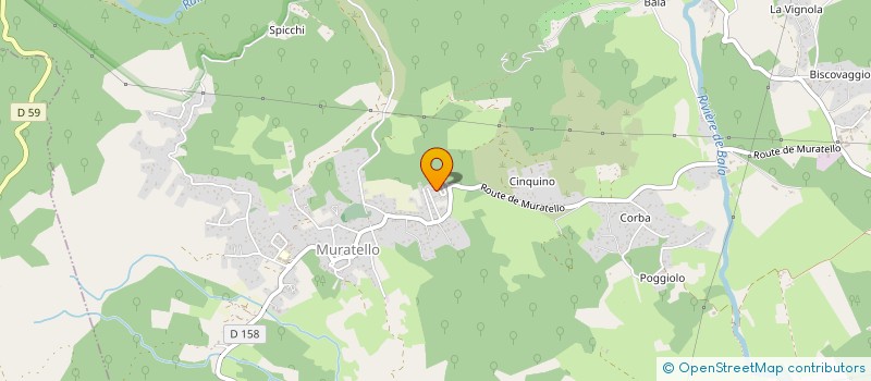 localisation de l'entreprise SCI CINQUINU à PORTO-VECCHIO