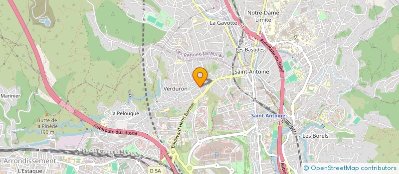localisation de l'entreprise SCI CIOTAVIK à MARSEILLE