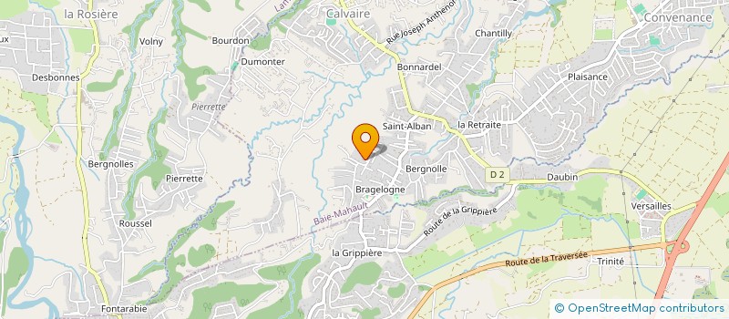 localisation de l'entreprise SCI CIRANO à BAIE MAHAULT