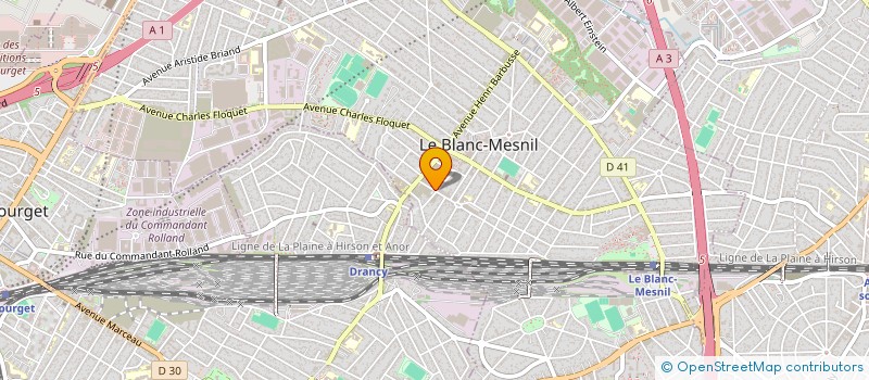 localisation de l'entreprise SCI CIRAY à LE BLANC-MESNIL