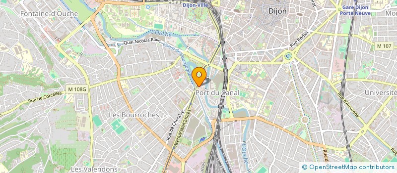 localisation de l'entreprise SCI CIRCOLACOT à DIJON