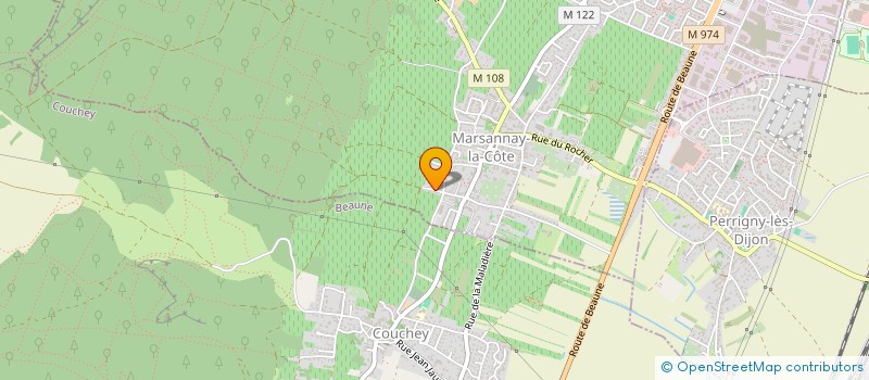 localisation de l'entreprise SCI CIRCULAIRE à MARSANNAY-LA-COTE