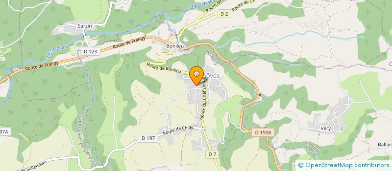 localisation de l'entreprise SCI CIRCULAIRE  SALLENOVES