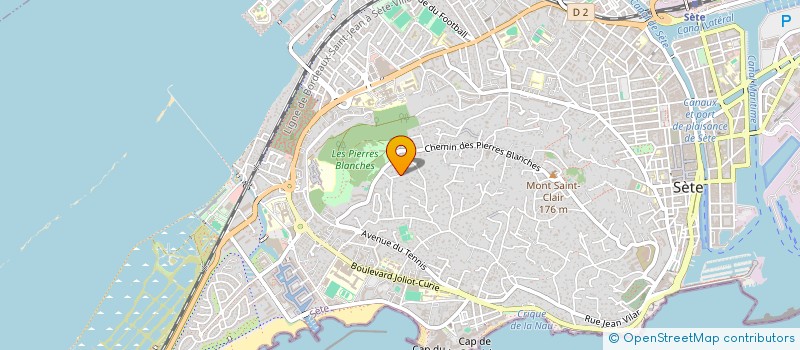 localisation de l'entreprise SCI CIRDAN  SETE