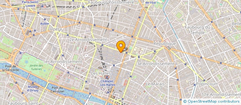 localisation de l'entreprise SCI CIRDEC  PARIS