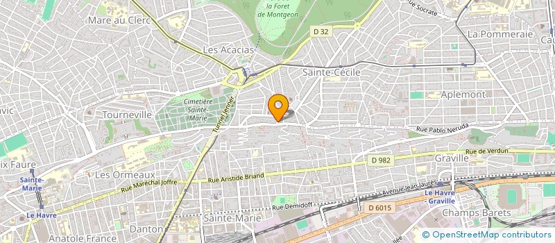 localisation de l'entreprise SCI CIRISELAN à LE HAVRE