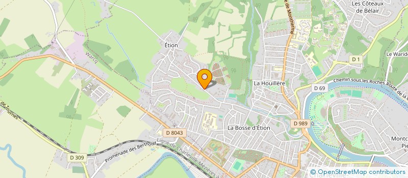 localisation de l'entreprise SCI CIRTA à CHARLEVILLE-MEZIERES