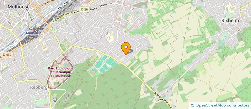 localisation de l'entreprise SCI CIRUS  RIEDISHEIM