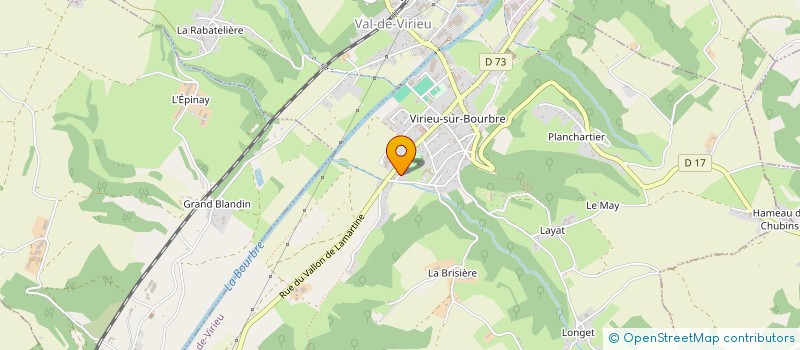 localisation de l'entreprise SCI CIS&CO  VILLAGES DU LAC DE PALADRU