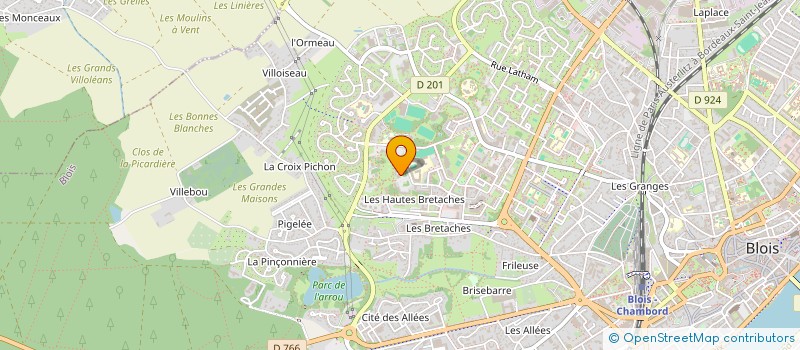 localisation de l'entreprise SCI CISSOKHO IMMOBILIER  BLOIS