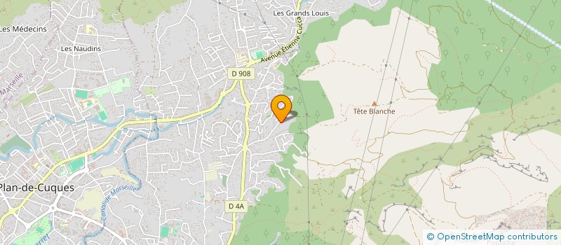 localisation de l'entreprise SCI CISSOU  ALLAUCH