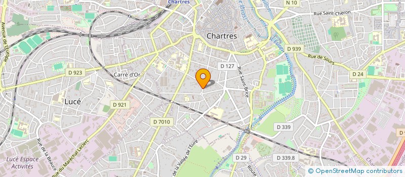 localisation de l'entreprise SCI CISTERNA à CHARTRES