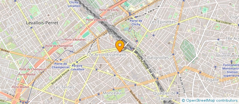 localisation de l'entreprise SCI CITE PUSY  PARIS