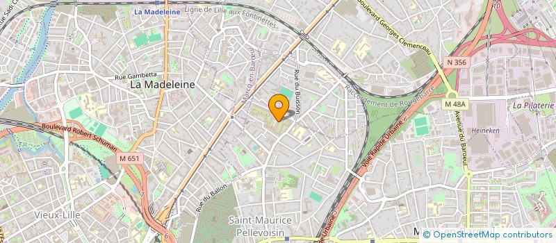 localisation de l'entreprise SCI CITEAUX SANTE à LILLE