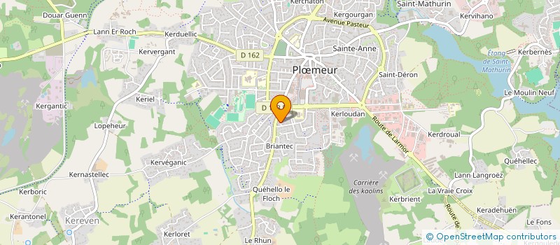 localisation de l'entreprise SCI CITHAREL à PLOEMEUR