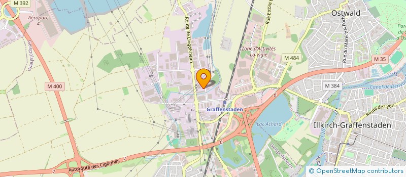 localisation de l'entreprise SCI CITI  GEISPOLSHEIM