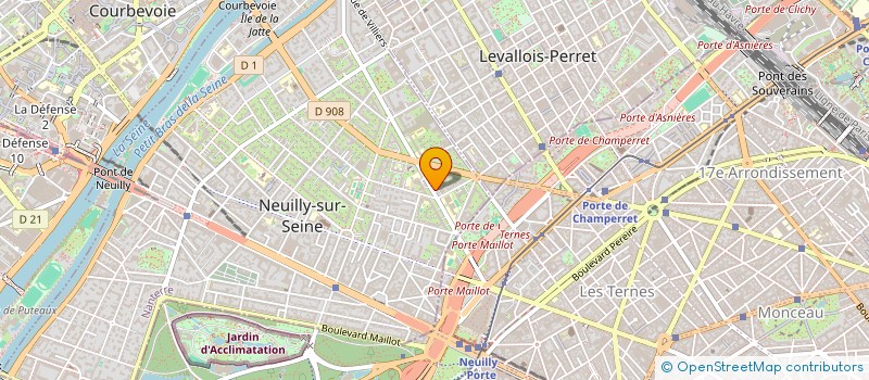 localisation de l'entreprise SCI CITINVEST 92  NEUILLY-SUR-SEINE