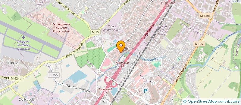localisation de l'entreprise SCI CITOUL à TOULOUSE