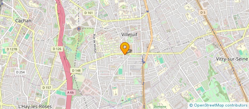 localisation de l'entreprise SCI CITRONNELLE à VILLEJUIF