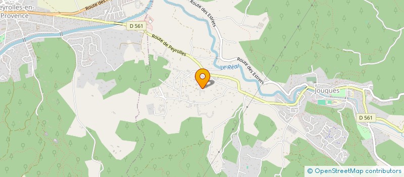 localisation de l'entreprise SCI CITY  JOUQUES