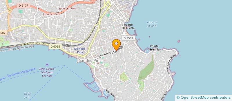 localisation de l'entreprise SCI CITYMAIN à ANTIBES