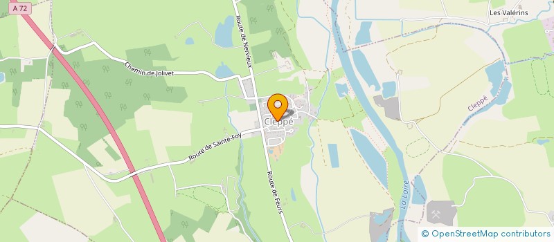 localisation de l'entreprise SCI CIVITAS AVARICUM  CLEPPE