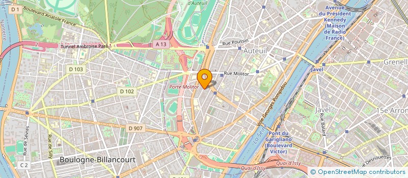 localisation de l'entreprise SCI CIVRY 9  PARIS