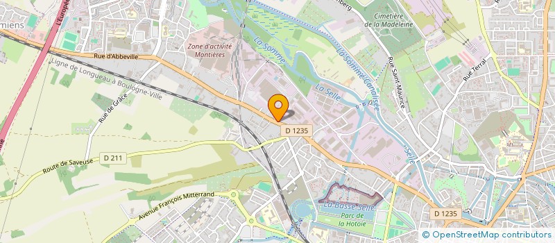 localisation de l'entreprise SCI CIZO à AMIENS