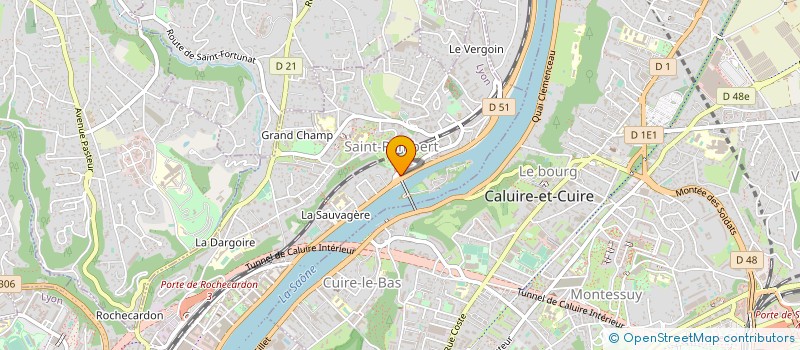 localisation de l'entreprise SCI CJ  LYON