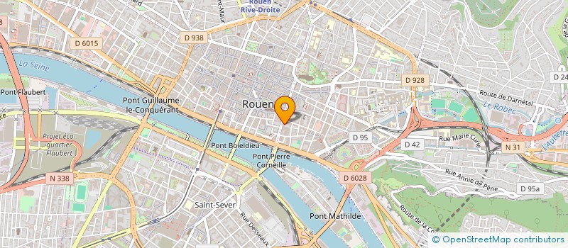 localisation de l'entreprise SCI CJ DEHONDT à ROUEN