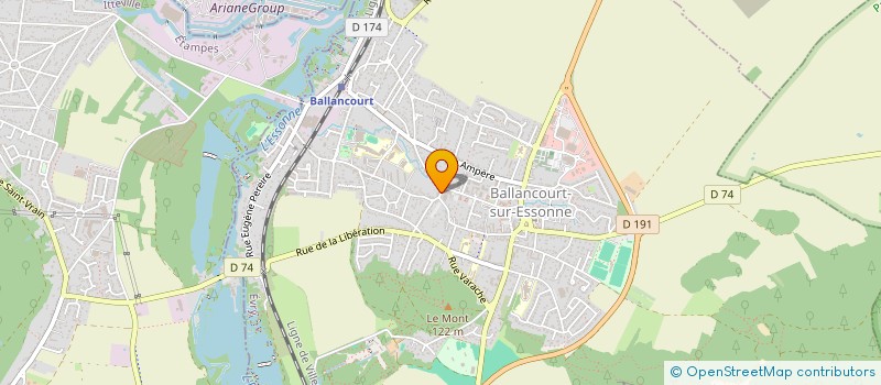 localisation de l'entreprise SCI CJ.FC à BALLANCOURT-SUR-ESSONNE