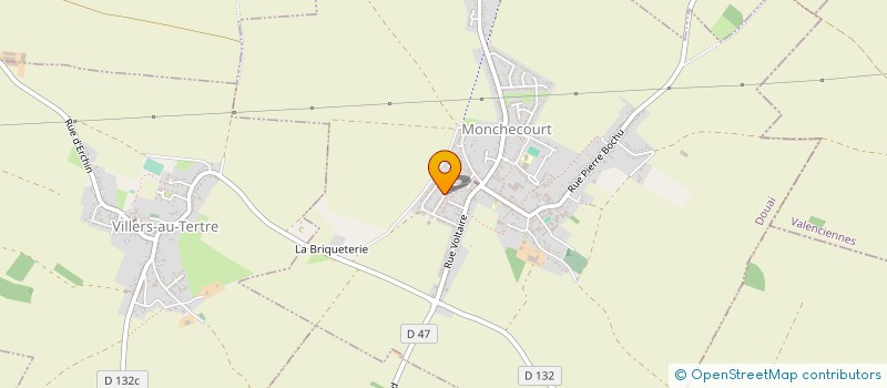 localisation de l'entreprise SCI CJ LOCATION à MONCHECOURT