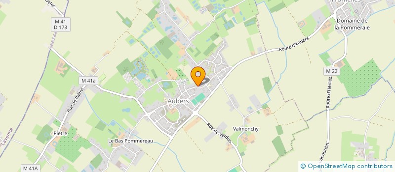 localisation de l'entreprise SCI CJ LOOTVOET à AUBERS