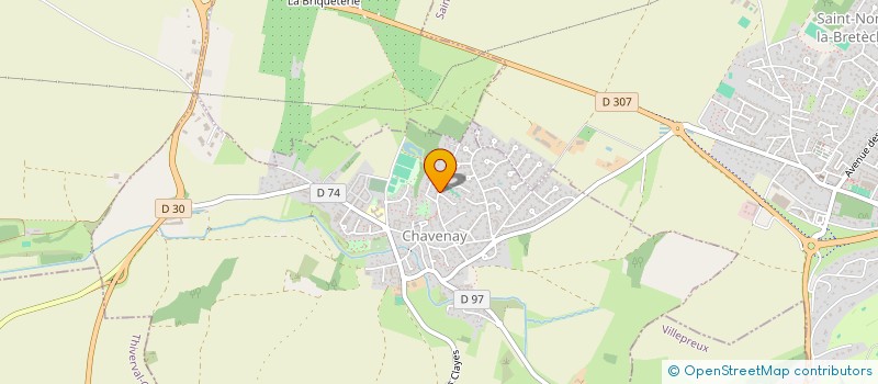 localisation de l'entreprise SCI CJ RAOUL LAMBERT  LA BAUME-CORNILLANE