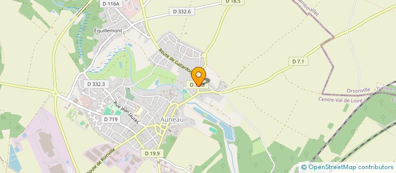 localisation de l'entreprise SCI CJ2G à AUNEAU-BLEURY-SAINT-SYMPHORIEN