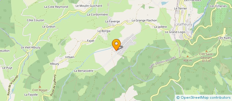 localisation de l'entreprise SCI CJ42  SAINT-CHRISTO-EN-JAREZ