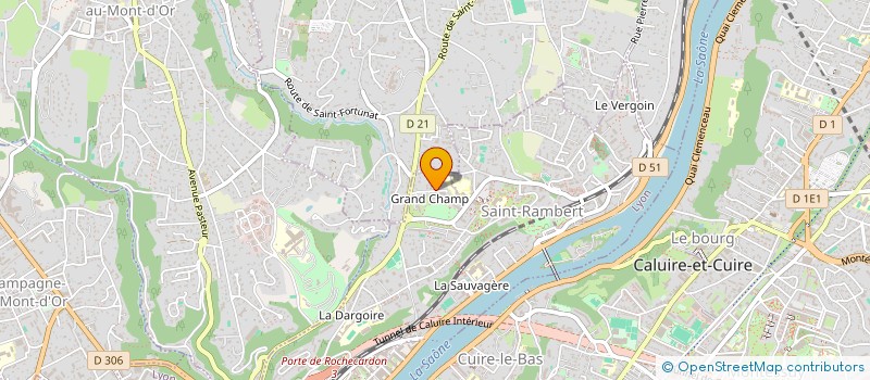 localisation de l'entreprise SCI CJAC  LYON