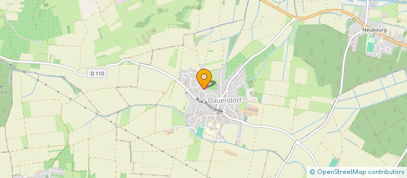 localisation de l'entreprise SCI CJC DIX  DAUENDORF