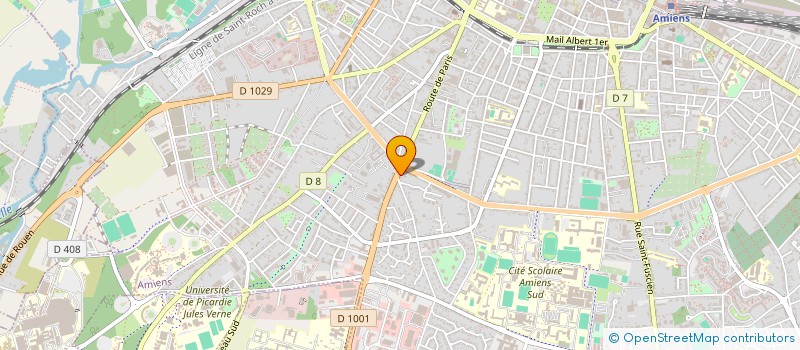 localisation de l'entreprise SCI CJC2 à AMIENS