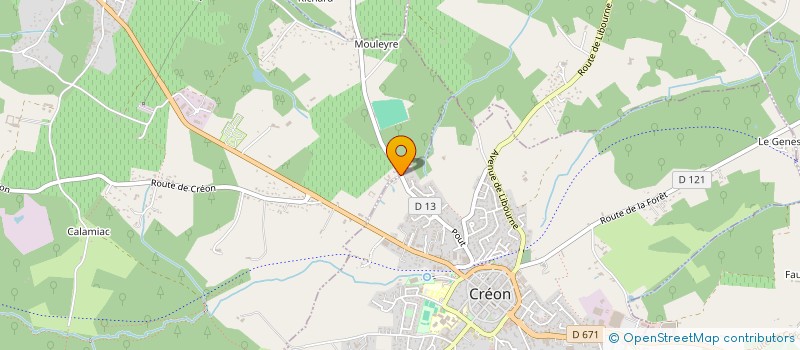 localisation de l'entreprise SCI CJCC IMMO  SADIRAC