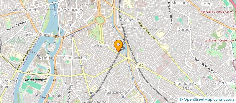 localisation de l'entreprise SCI CJD à TOULOUSE