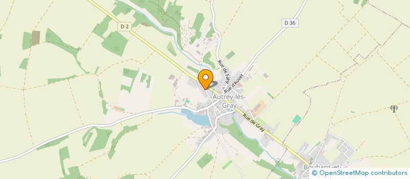 localisation de l'entreprise SCI CJEL  AUTREY-LES-GRAY