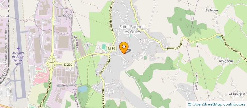localisation de l'entreprise SCI CJF2F à AURILLAC